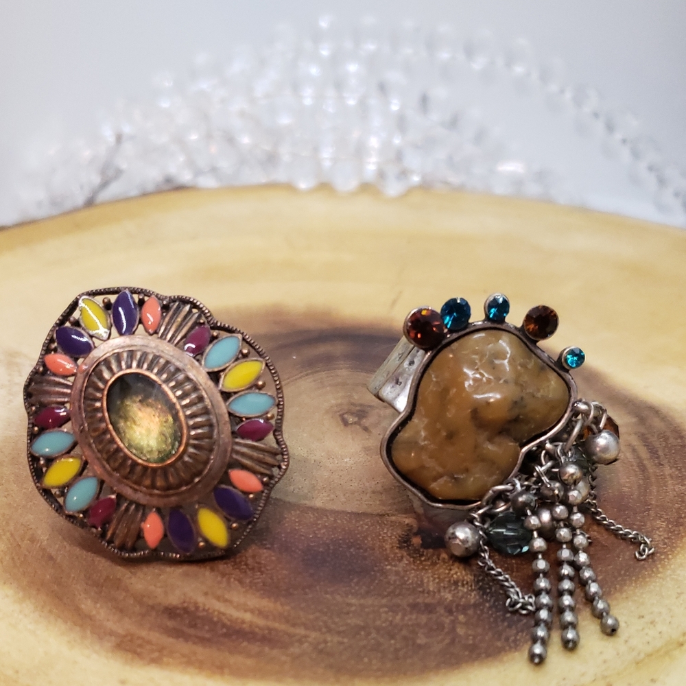 Vintage Stretch Rings